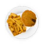 Cheeseburger With Batter 