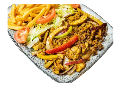Chips, Cheese & Chicken Shawarma 